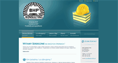 Desktop Screenshot of bhpkonsulting.pl