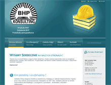 Tablet Screenshot of bhpkonsulting.pl